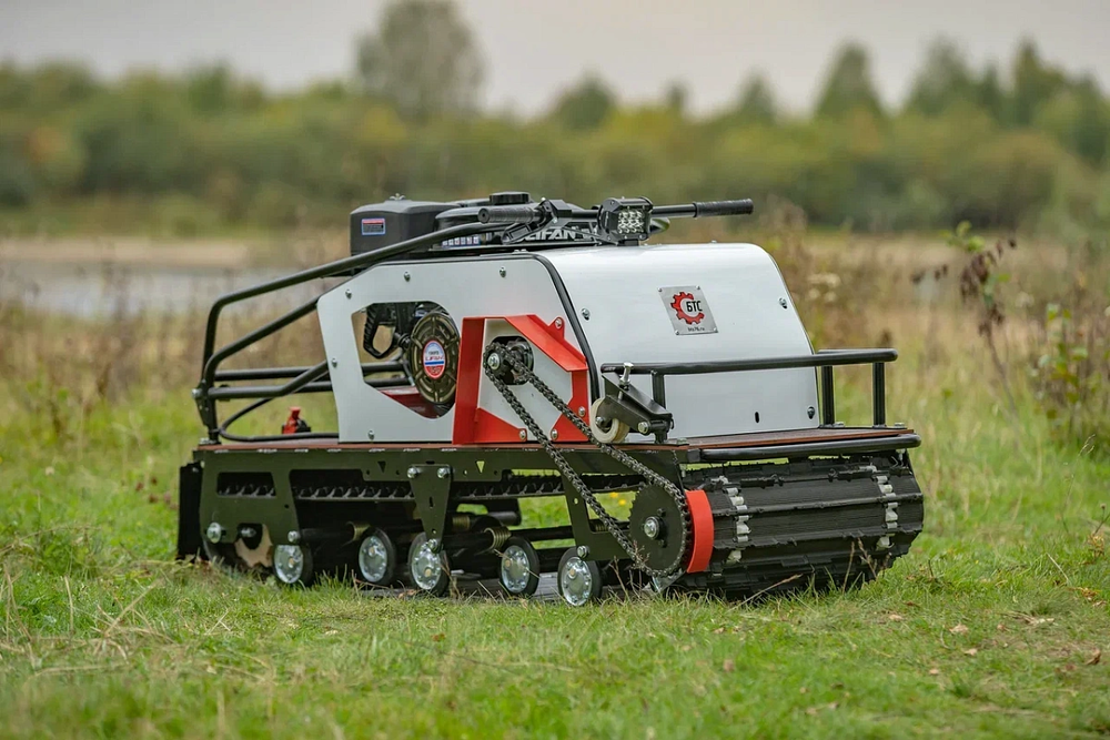 Мотобуксировщик БТС «LONG» 500/15 БЕЗ Э/ЗАП. Loncin (60 Ватт)