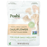 Poshi, Easy Chef, цветная капуста с солью и черным перцем, 125 г (4,4 унции)