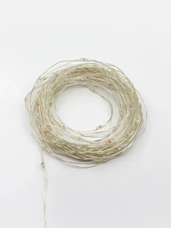 Светодиодная гирлянда садовая "Роса" на солнечной батарее, ARTSTYLE, CL-SS32M, 100 светодиодов, 9,9м, мультицвет.