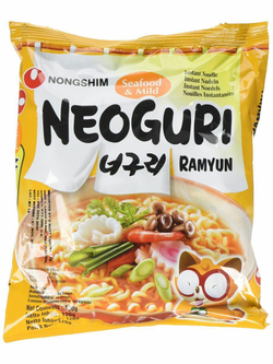 Лапша Nongshim Neoguri со вкусом морепродуктов 120 г