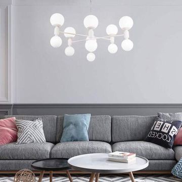 Потолочный светильник 30182 белый Bubble Eurosvet