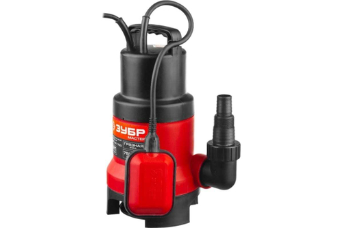 Дренажный насос ЗУБР 750 Вт для грязной воды НПГ-М1-750