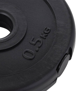 Диск пластиковый BB-203 d=26 мм, черный, 0,5 кг