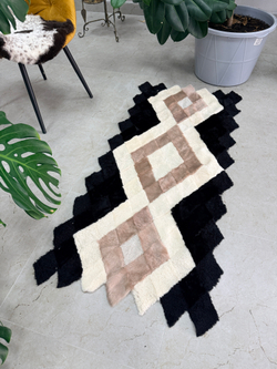 Покрывало меховое ковер из шкуры овчины