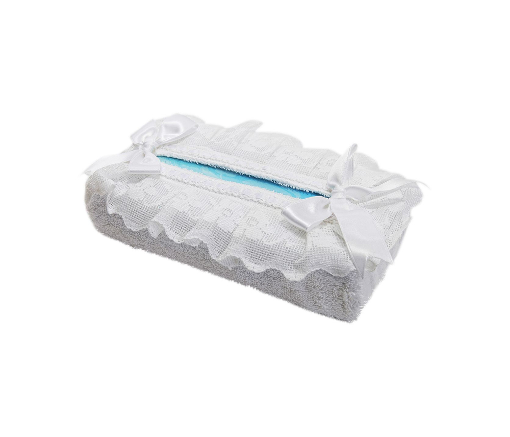 Салфетница для бумажных полотенец 12х24 Old Florence Buratto белая  Италия