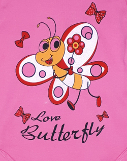 Боди Бабочка