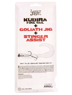 Твистер LJ 3D BBS Series KUBIRA FIRE TAIL 7,0in (17,50)/PG42 1шт.
