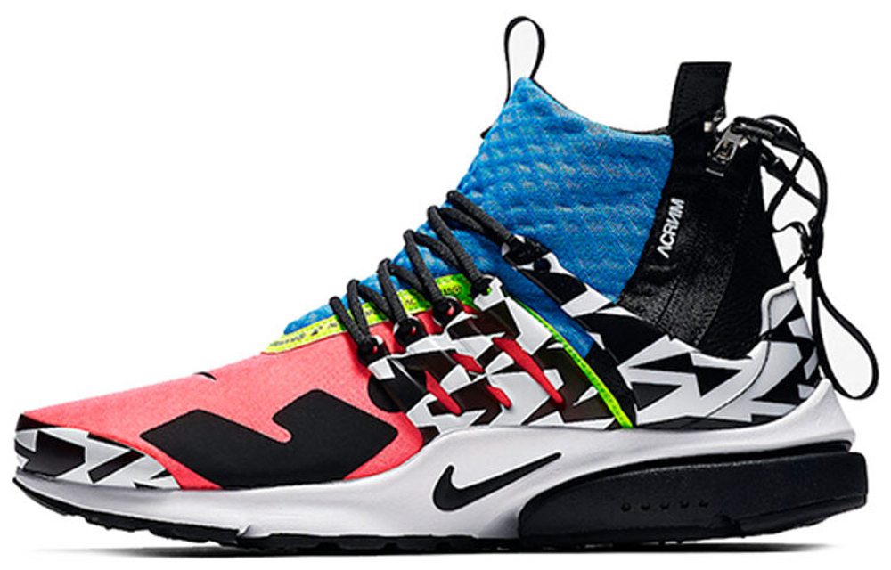 Acronym X Nike Air Presto Mid Cotton Candy Hyper Sneakers