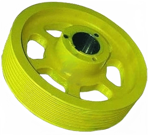 Канатоведущий шкив Ø 450мм BZU=7.5мм ZZ7 DZ10 мм для лебедки SM250.60-20