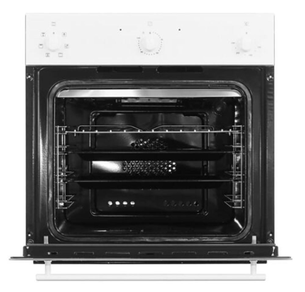 Электрический духовой шкаф Electronicsdeluxe 6006.03-002 ( белое,мех.ручки)