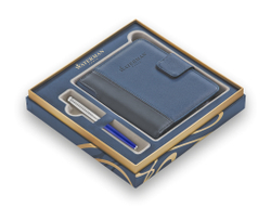 Подарочный набор Перьевая ручка Waterman GRADUATE ALLURE, цвет: черный, перо: F с органайзером