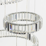 Citilux Чезаре CL338661 LED Люстра хрустальная с пультом Хром