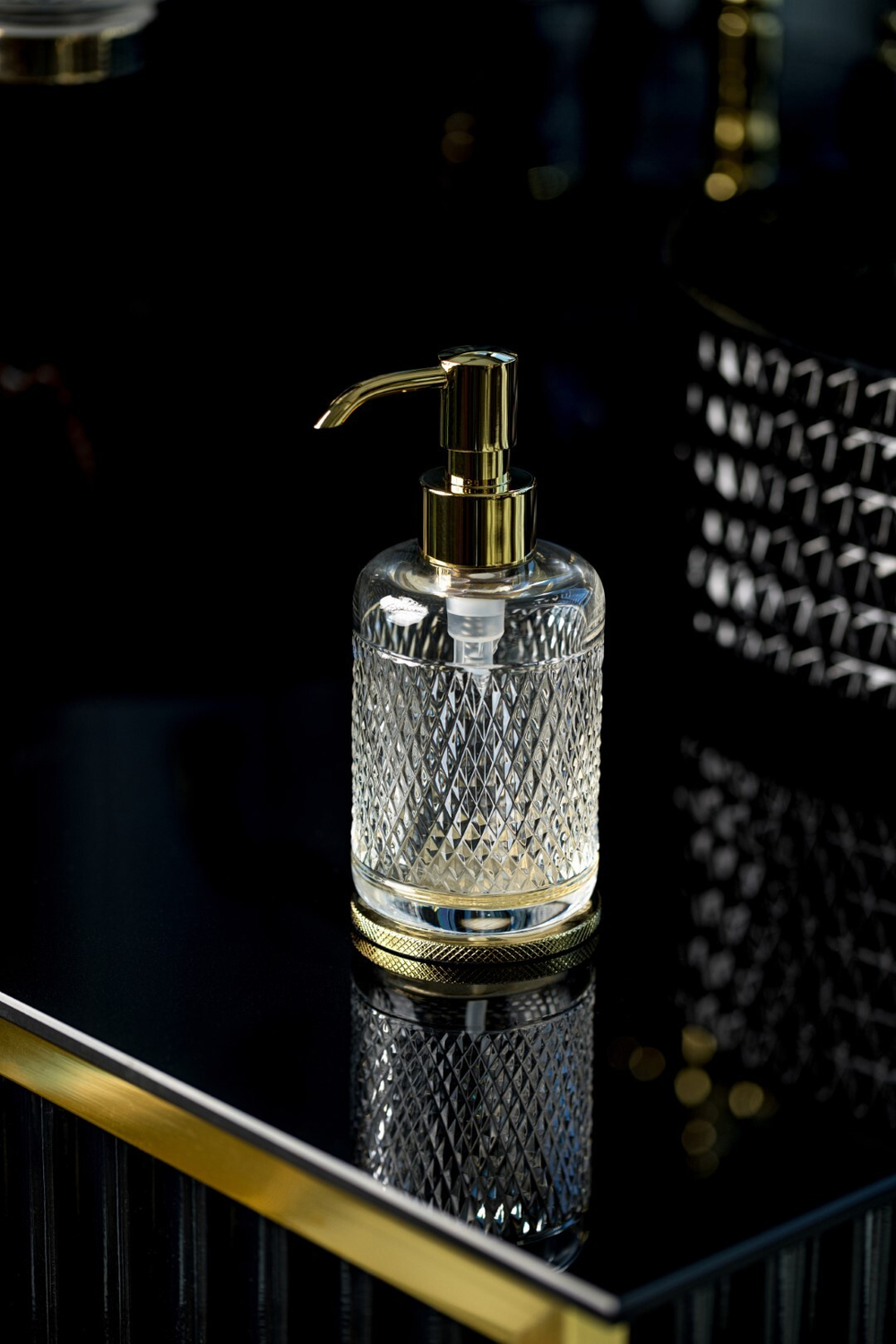 Boheme Диспенсер настольный AURA Gold