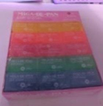 Ластик "Леденец", в пленке, 4*2,5*1,2см, 5 цветов микс