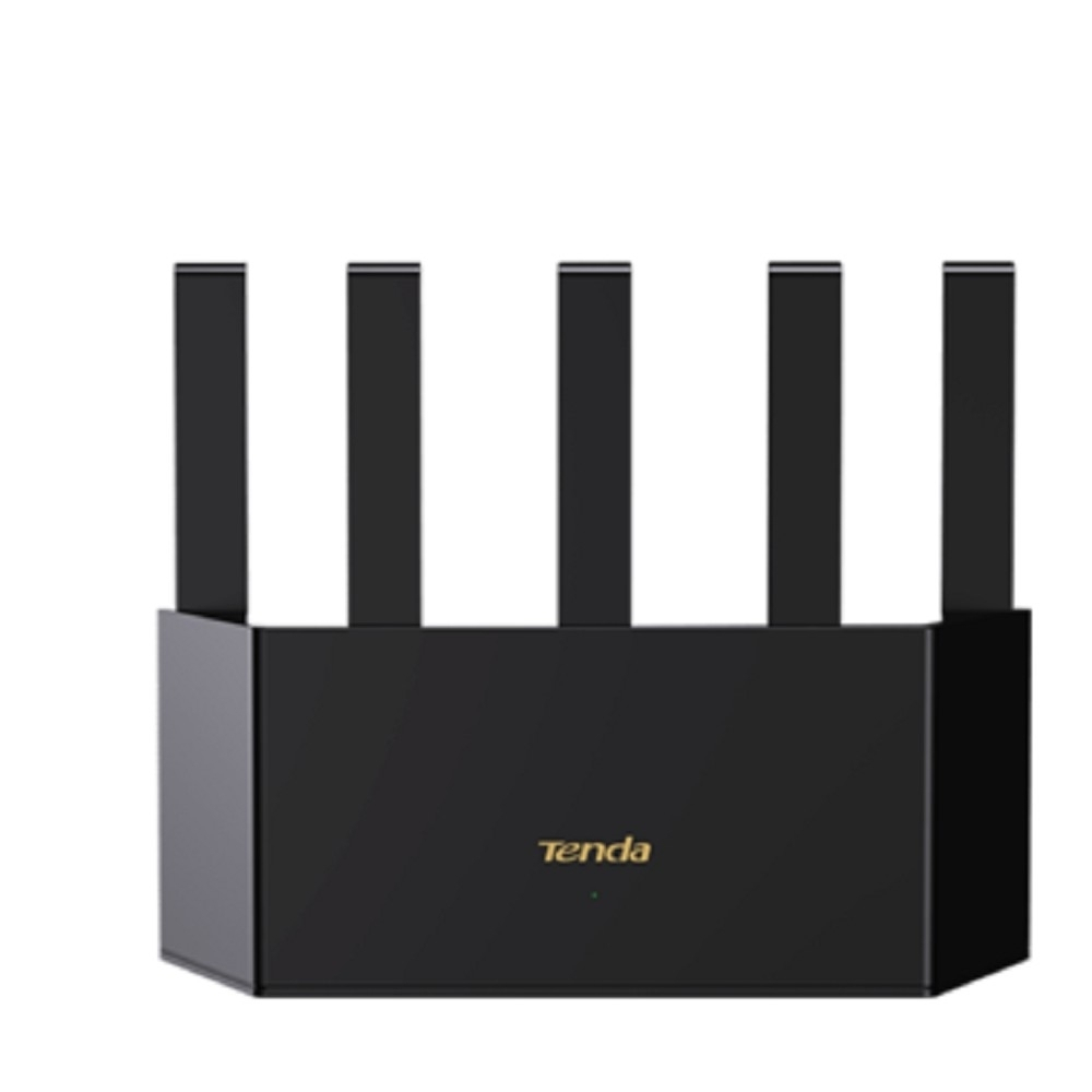 Маршрутизатор TENDA TX12L PRO Wi-Fi маршрутизатор двухдиапазонный стандарта AX3000, 5 внешних антенн 6dBi, 1-port 10/100/1000Mbps WAN, 3-ports 10/100/1000Mbps LAN