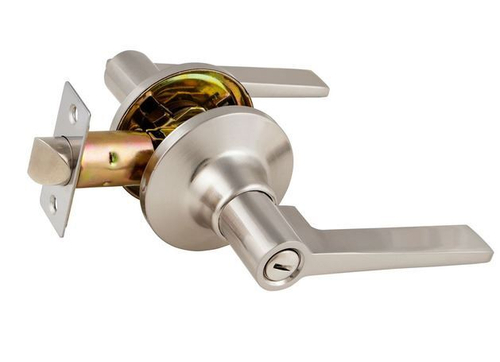 Защелка-Комплект  S-Locked 111-03  SN с фалевыми ручками фикс.  САТИН  /122853