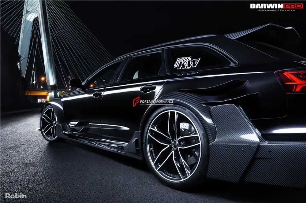 Широчайший карбоновый обвес для AUDI RS6 C7 AVANT 2014 - 2018 Ауди