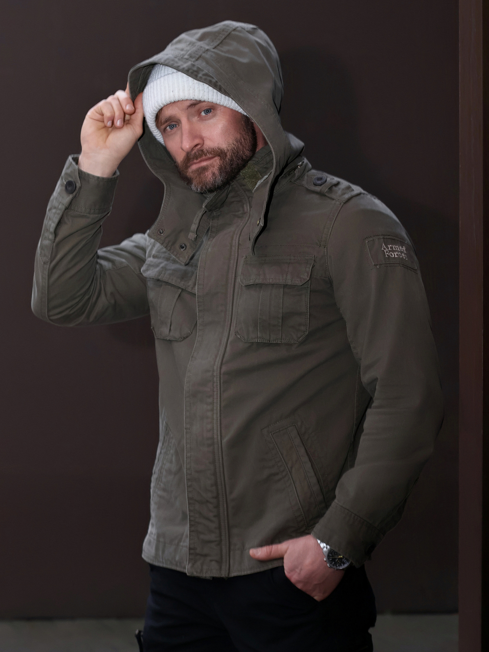 Ветровка легкая хлопковая Armed Forces M65 268B