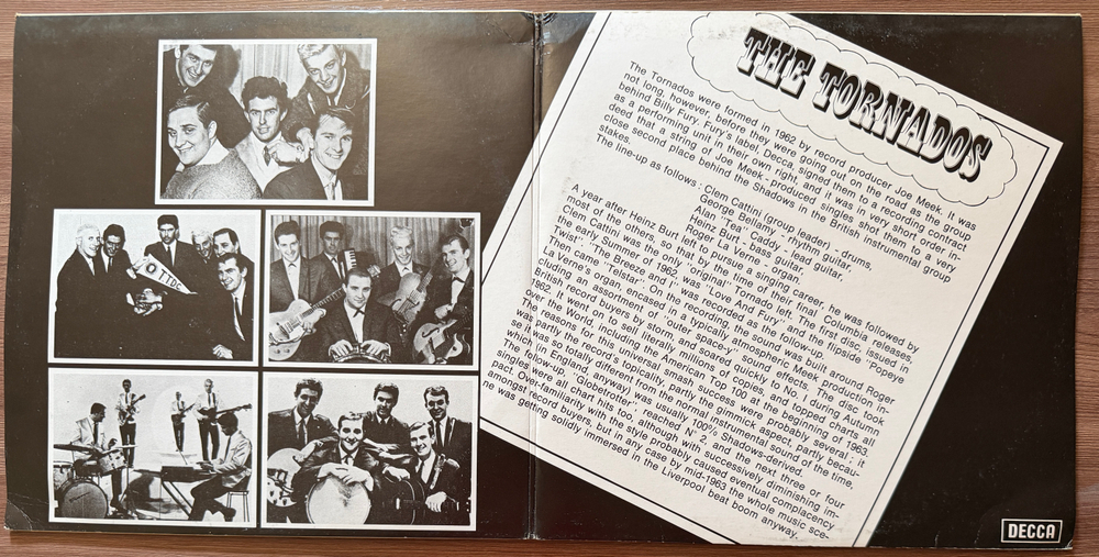 The Tornados ‎– Away From It All 2LP (Бельгия) Т