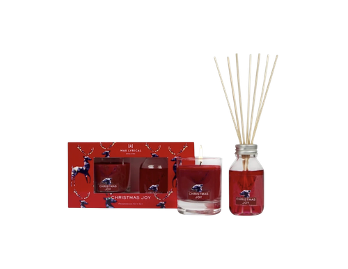 Подарочный набор диффузор и свеча «Christmas Joy»