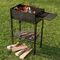 Мангал разборный Тонар со столиком и подставкой под казан (2мм, сумка)