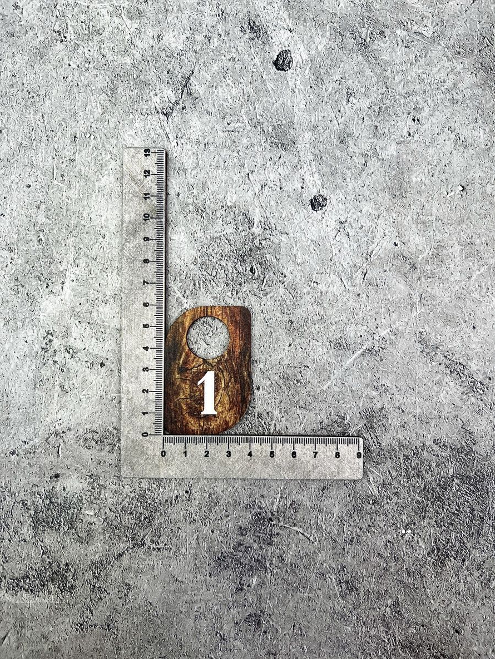 Номерки для гардероба 4х6 см