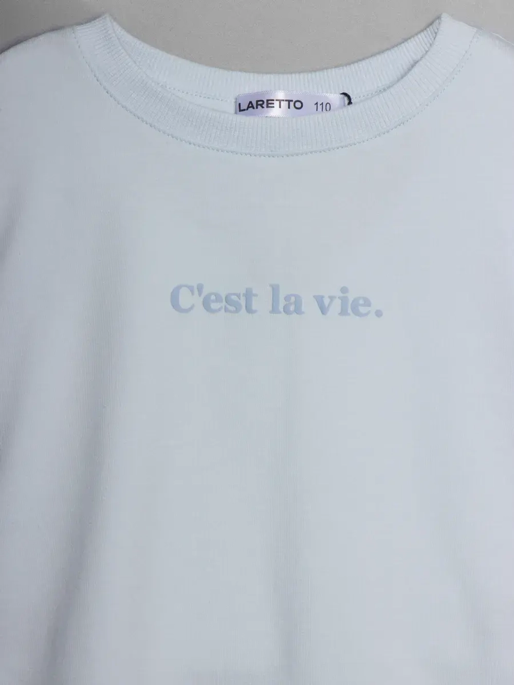 Летний костюм для девочки, лонгслив и юбка