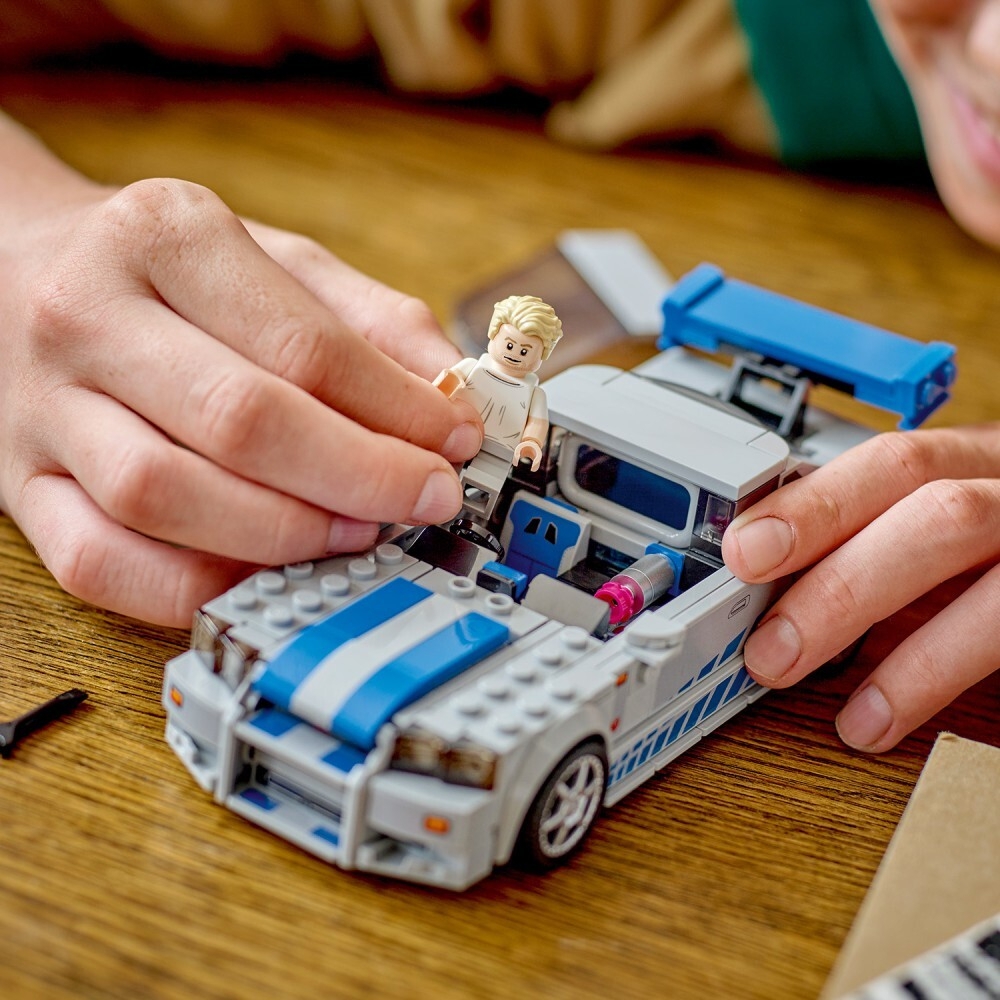 LEGO Speed Champions - Nissan Skyline GT-R (R34) из Форсажа 76917