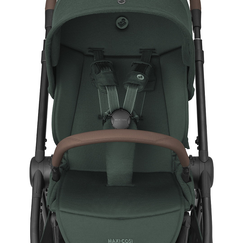 Коляска детская Maxi-Cosi Oxford Plus 3 в 1 с автокреслом CabrioFix Essential green 1978403110 Twillic Green/Зеленый