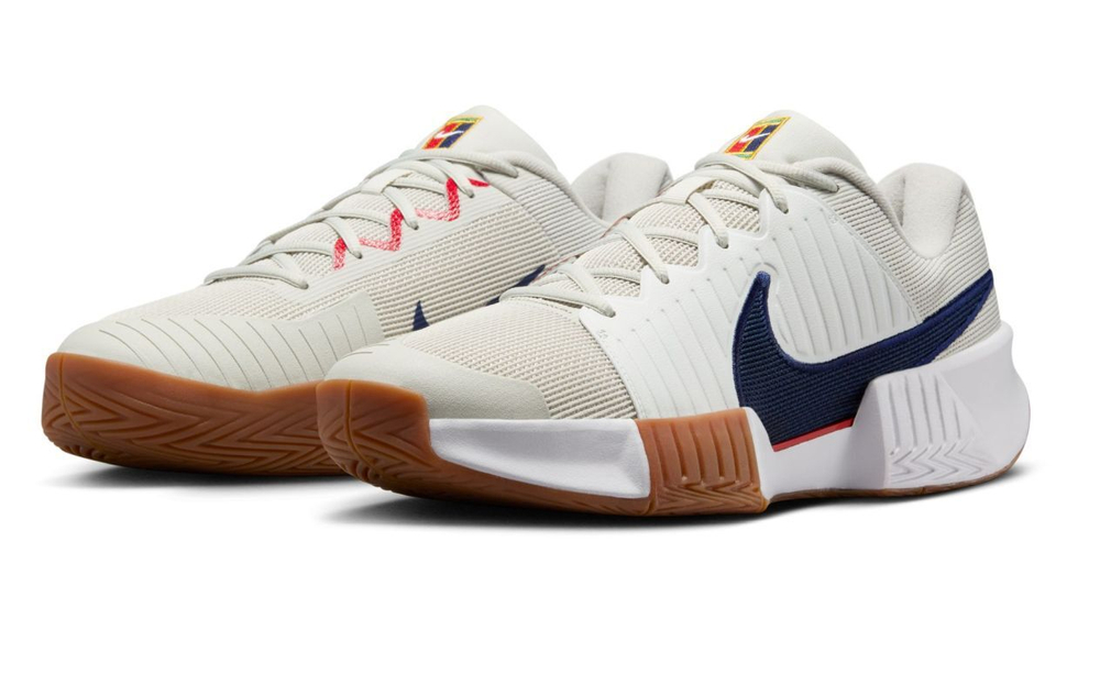 Мужские кроссовки теннисные Nike Zoom GP Challenge Pro - белый