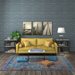 Консольный столик RIVVA loft,РАЗБОРНЫЙ,журнальный столик, приставной, тумба под телевизор, 80x80x25 см, ГРОСТАТ