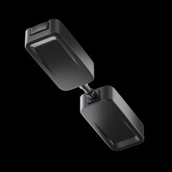 Коннектор питания прямой встраиваемый Maytoni Radity TRA084C-B-12