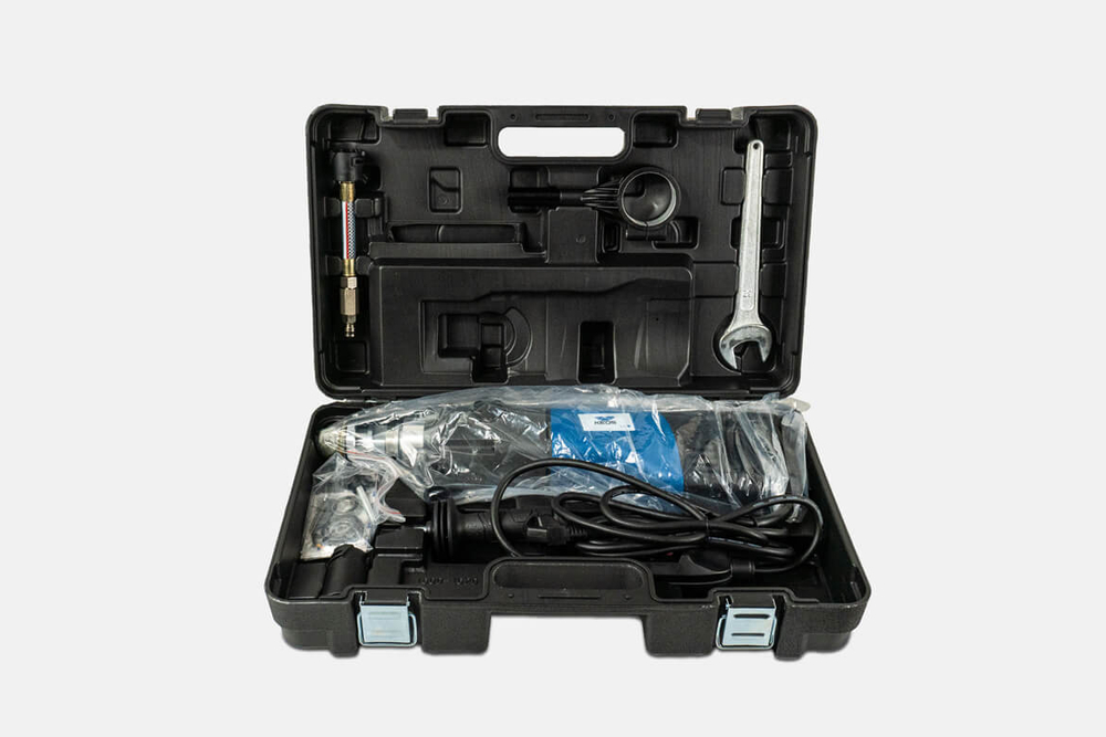 Дрель с микроударом для алмазного бурения KEOS KS-180 PULSAR ручная