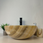 Раковина из оникса Bowl Sunset BO-66083 40*40*15 из натурального камня