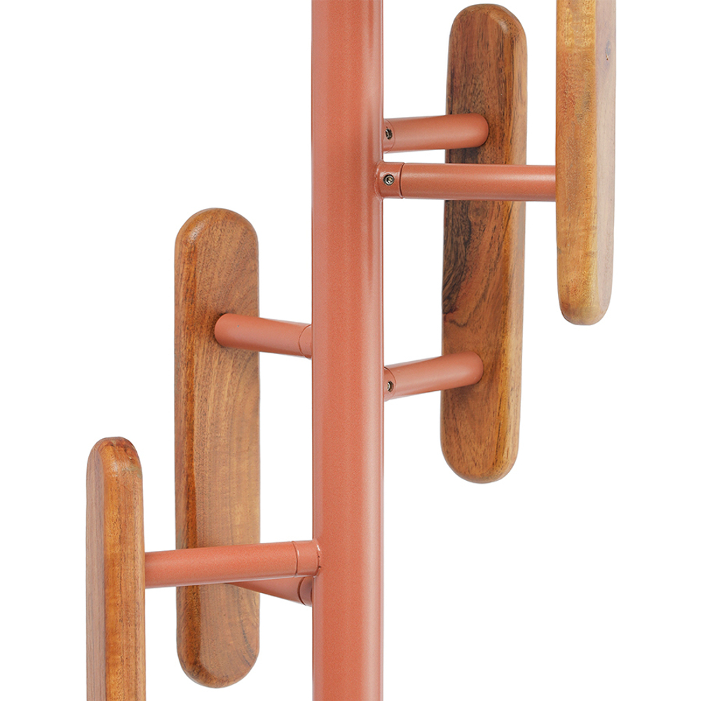 Вешалка напольная Fem, терракотовая