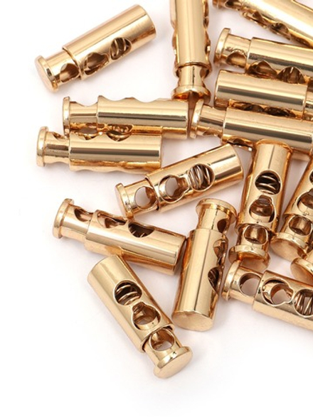 Фиксатор металл, р. 25х9 мм, 5мм, золото