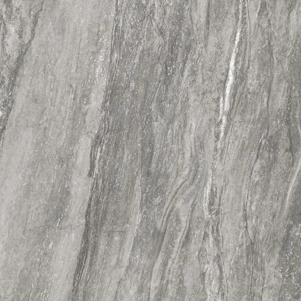 Керамогранит Alma Ceramica GFU04TVT70R Travertino 60x60 серый сахарный под камень