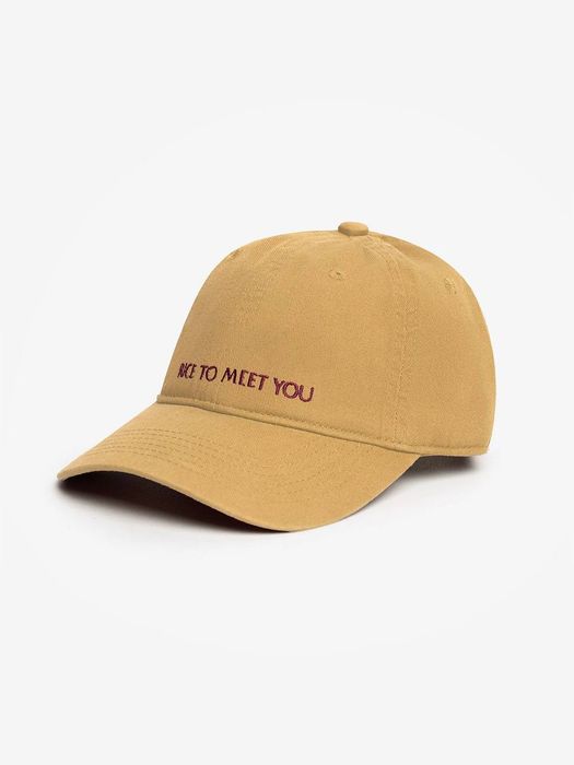 Кепка CAP/MUSTARD/RICE LOGO