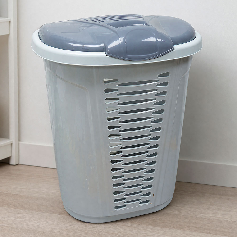 Корзина для белья с крышкой, 490*380*600мм
