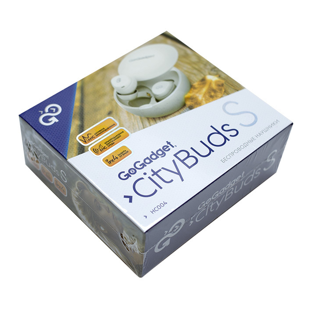 Беспроводные наушники GoGadget CityBuds S