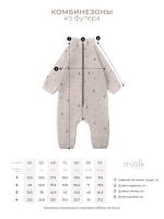 Утеплённый комбинезон Mjölk Blue Shadow Moons