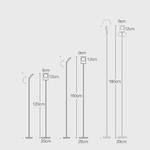 Floor lamp design lamp Color Projector by Mandalaki Studio (Yellow-Red)