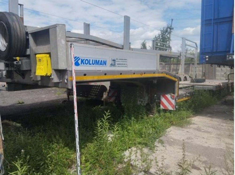 Yalcin Dorse 4DDUZ* Полуприцеп тяжеловоз 4 оси 4DDUZ29 (Раздвижной)