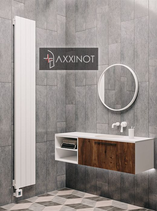 Axxinot Adero 30х60 VE - вертикальный электрический трубчатый радиатор высотой 1000 мм