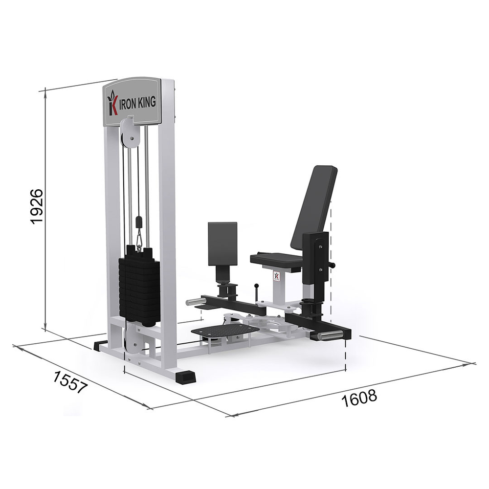 Сведение-разведение ног Белый