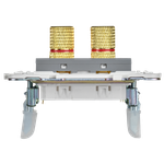 SKANDY Аудиорозетка 4-местная SK-A01Gr серый IEK