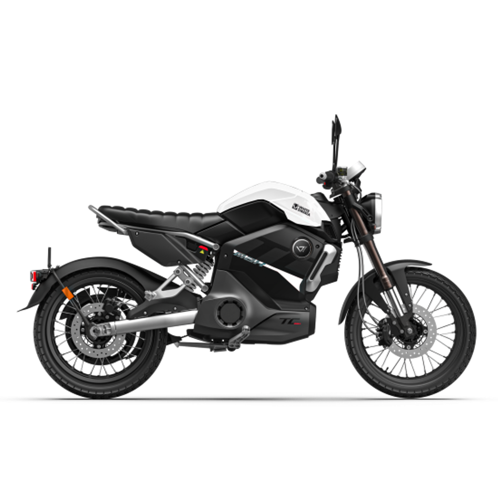 Электромотоцикл WHITE SIBERIA SUPER SOCO TC MAX 2024 Белый