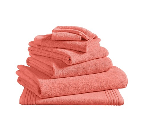 Полотенце Uni Corail Blanc des Vosges 40x60 Корраловый