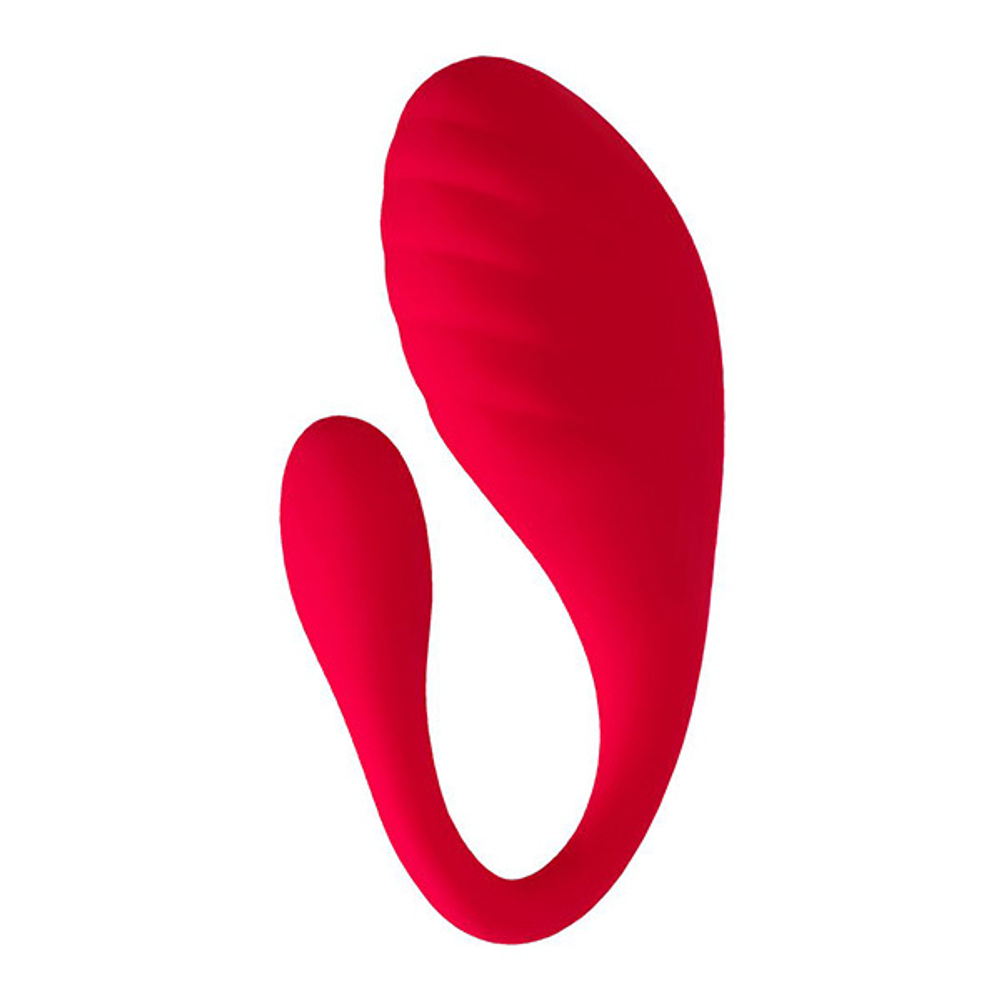 Ярко-розовое виброяйцо с пультом ДУ 10см ToyFa L'eroina 561029