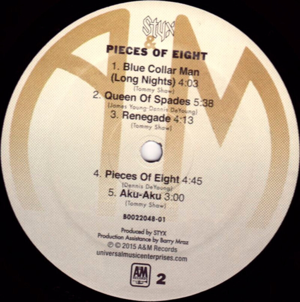 Styx / Pieces Of Eight (LP)